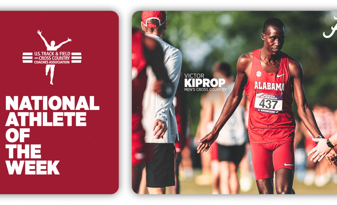 Victor Kiprop Named USTFCCCA National Athlete of the Week
