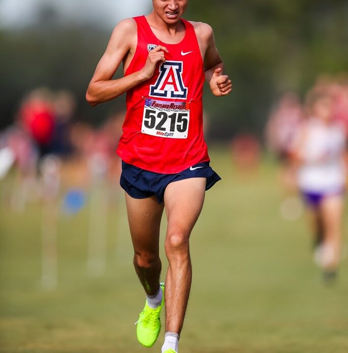 Iker Sanchez Lopez - TUCSON, ARIZ. -- Cross Country competes in the Dave Murray Invitational at Tucson Country Club.Sept. 30, 2022. Photo by Mike Christy / Arizona Athletics