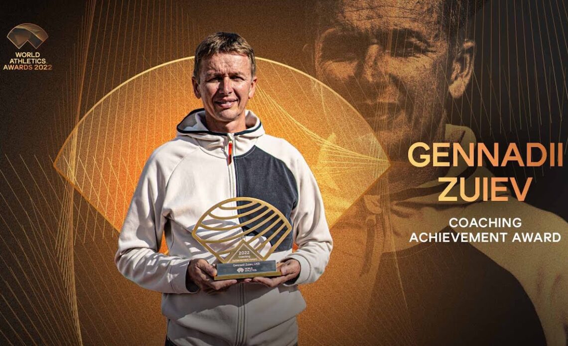 Coaching Achievement Award winner - Gennadii Zuiev | World Athletics Awards 2022