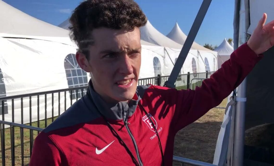 Harvard's Graham Blanks Finishes Top Ten At NCAAs