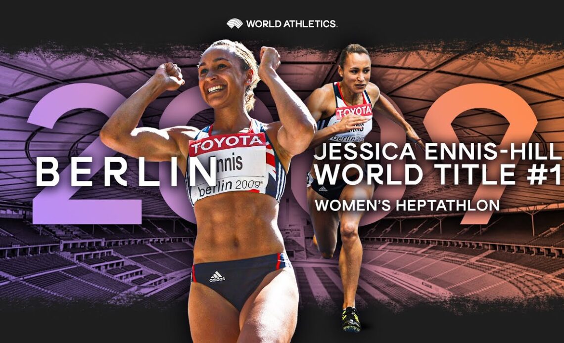 Jessica Ennis-Hill wins first world title | World Athletics Championships Berlin 2009