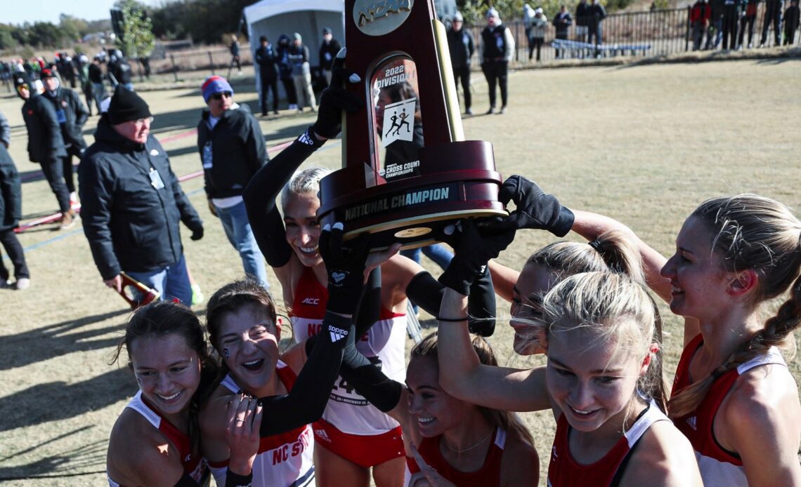 NC State women repeat as National Champions in cross country