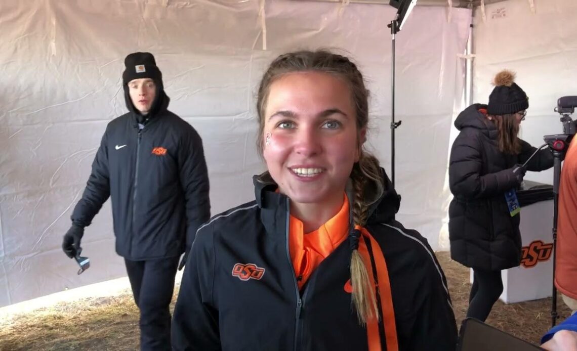 OK State Freshman Natalie Cook ALL SMILES, Idolized Katelyn Tuohy In High School