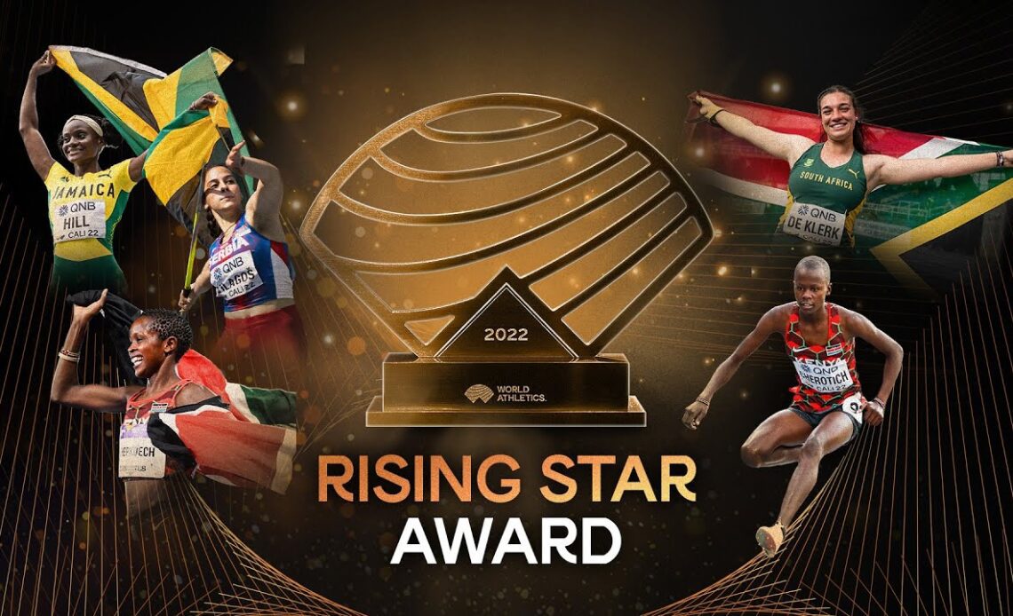 Female Rising Star winner REVEALED | World Athletics Awards 2022