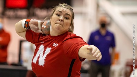 Huskers Host Intrasquad Meet, Throwers Compete at K-State Winter Invite