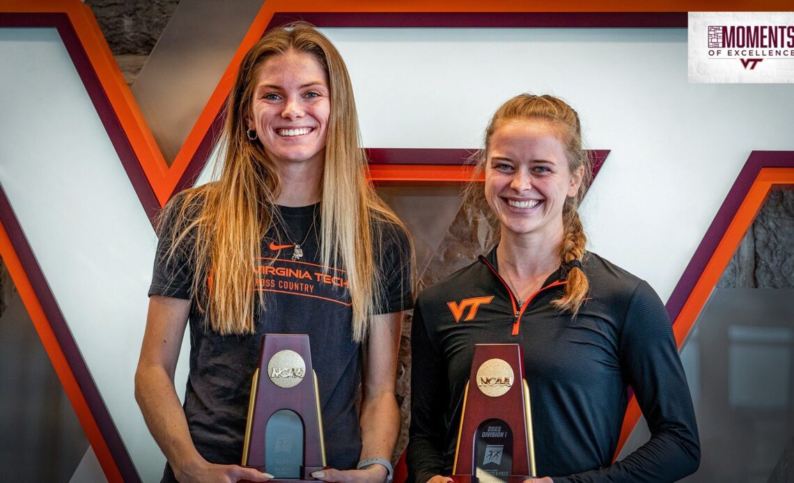 Moments of Excellence: Rachel Baxter & Lindsey Butler win individual NCAA Indoor Championships