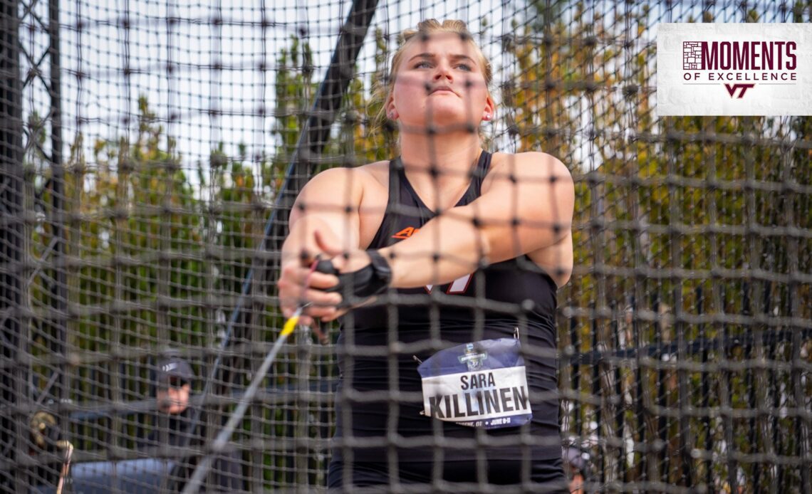 Moments of Excellence: Sara Killinen sets the all-time ACC record at the NCAA Outdoor Championships