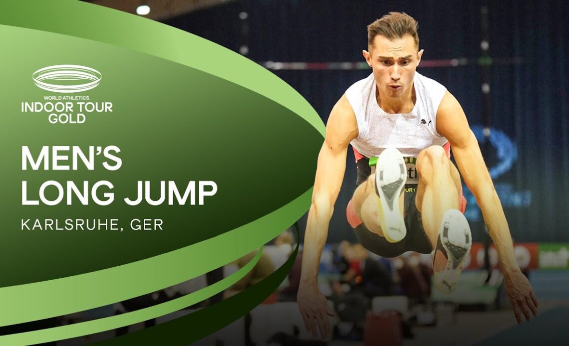 Montler leaps 8.02m in Karlsruhe | World Indoor Tour Gold Karlsruhe 2022