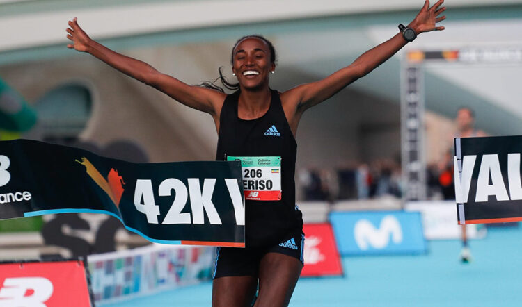 Stunning marathon times from Kiptum and Beriso in Valencia