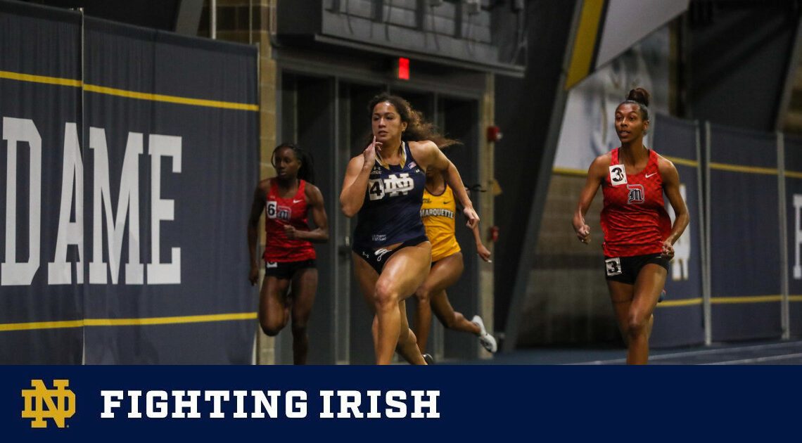 Track Opens Indoor Season With Blue and Gold Invitational – Notre Dame Fighting Irish – Official Athletics Website