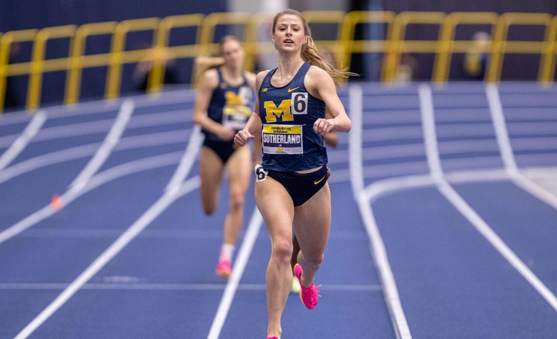 Awards and Honors: Sutherland Tabbed B1G Athlete of the Week