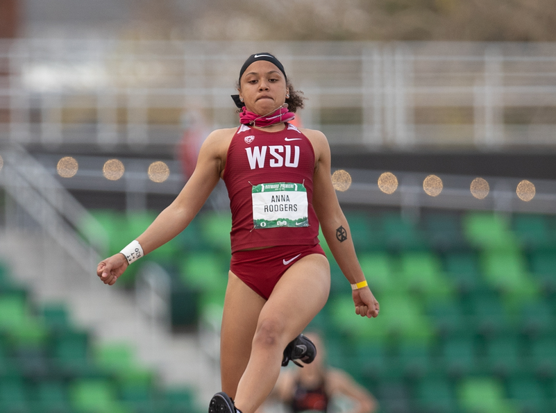 Standing out in a crowd: How Anna Rodgers leaps into life