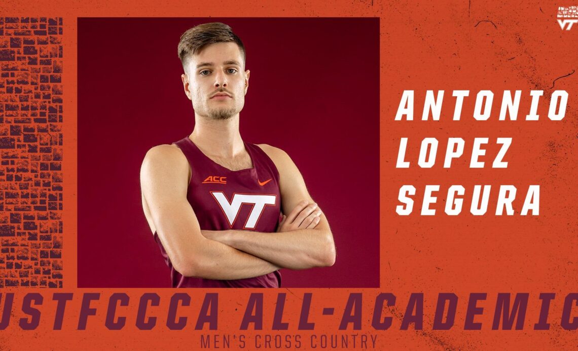 Antonio Lopez Segura earns USTFCCCA All-Academic honors