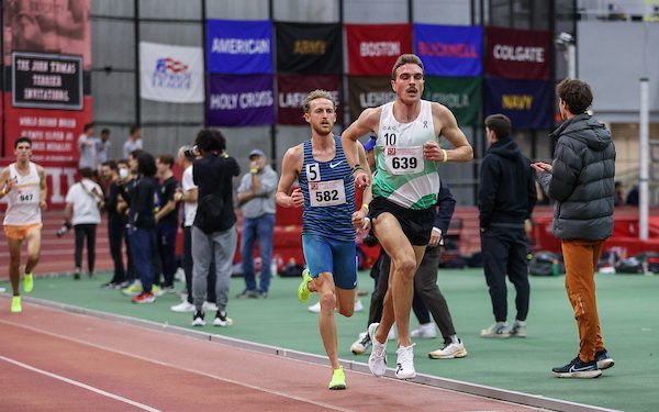 Woody Kincaid sets AR for 5,000m, 12:51.61, in titanic struggle with Joe Klecker, 12:54.99, both under 13 minutes!