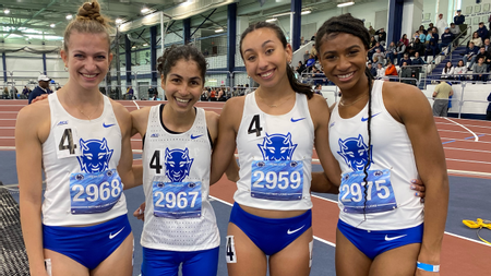 Women’s DMR Shatters School Record, Blue Devils Win Five Events