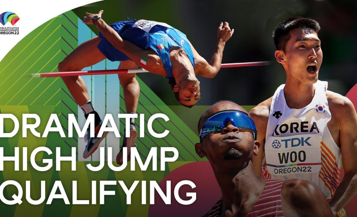 Dramatic high jump qualification for Tamberi | World Athletics Championships Oregon22