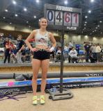 DyeStat.com - News - Amanda Moll Becomes First Prep Female Athlete to Soar Past 15-Foot Barrier at UCS Spirit National Pole Vault Summit