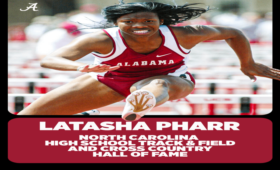 Former Alabama Track & Field Standout LaTasha Pharr to be Induced in North Carolina High School Track & Field Hall of Fame