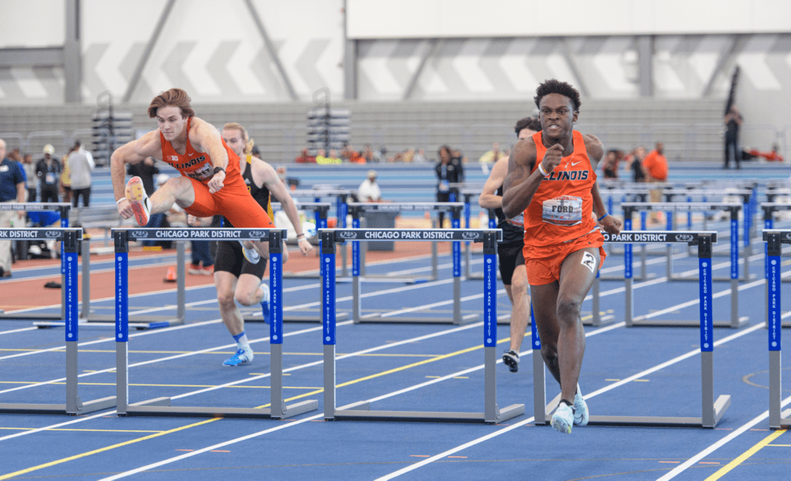 Illinois Track and Field Off to Larry Wieczorek Invitational