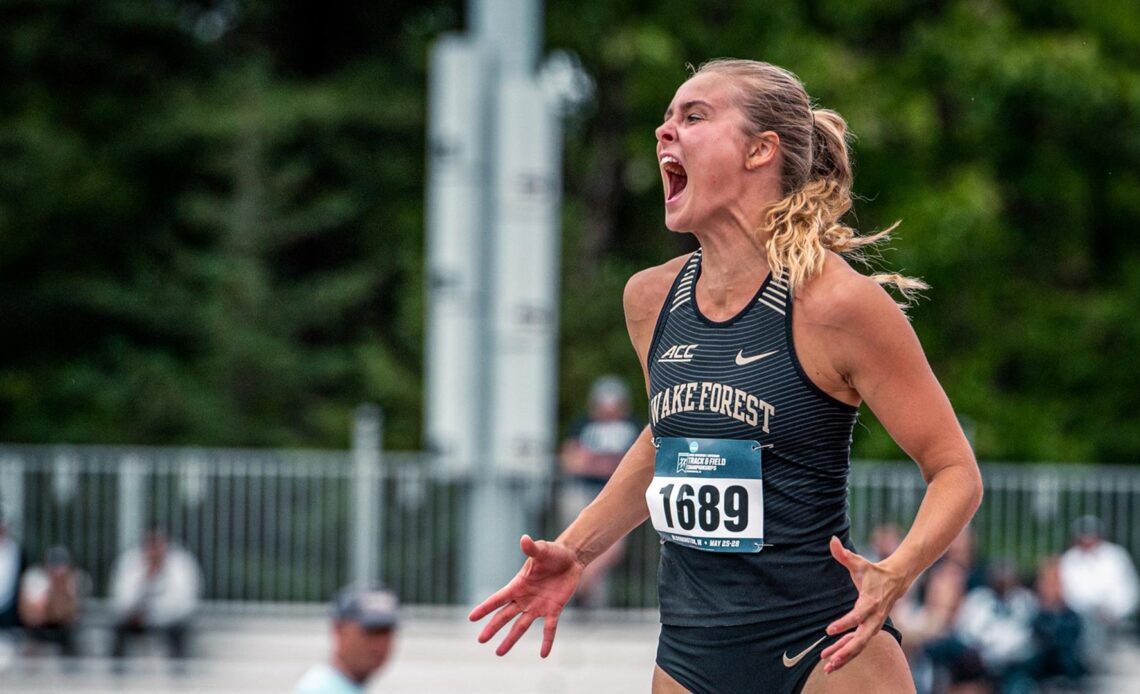 Wake Forest Releases 2023 Indoor and Outdoor Track & Field Schedule