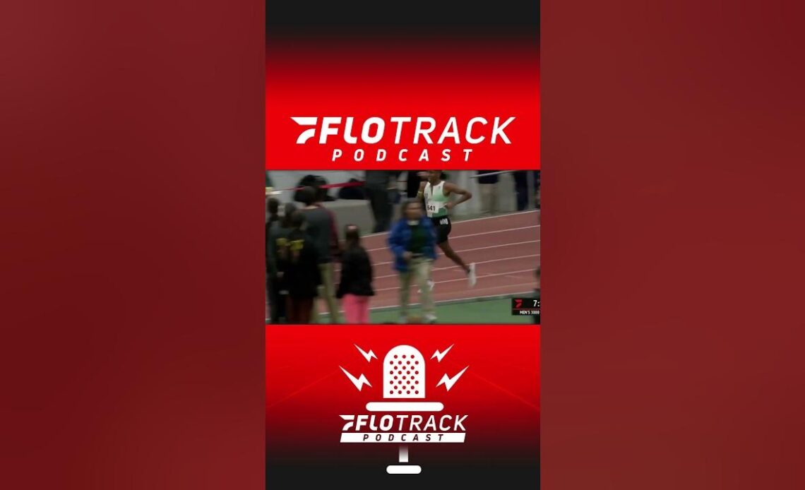 Yared Nuguse Delivers Huge Performance In Indoor 3K #shorts