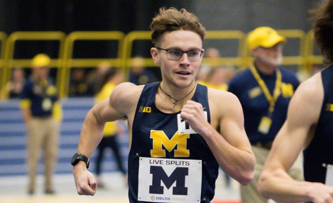 Michigan Takes to Track on Day One of Meyo Invitational