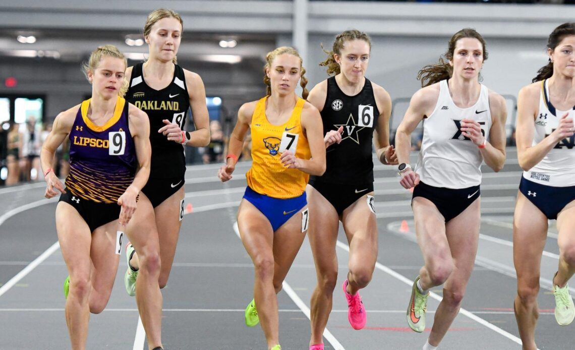 Nine Panthers Set New Top 10 Indoor Performances at Tiger Paw Invitational