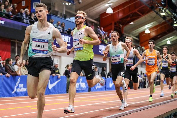 Josh Kerr wins 3000m at Millrose in MR 7:33.47, check out his last 400 meters!