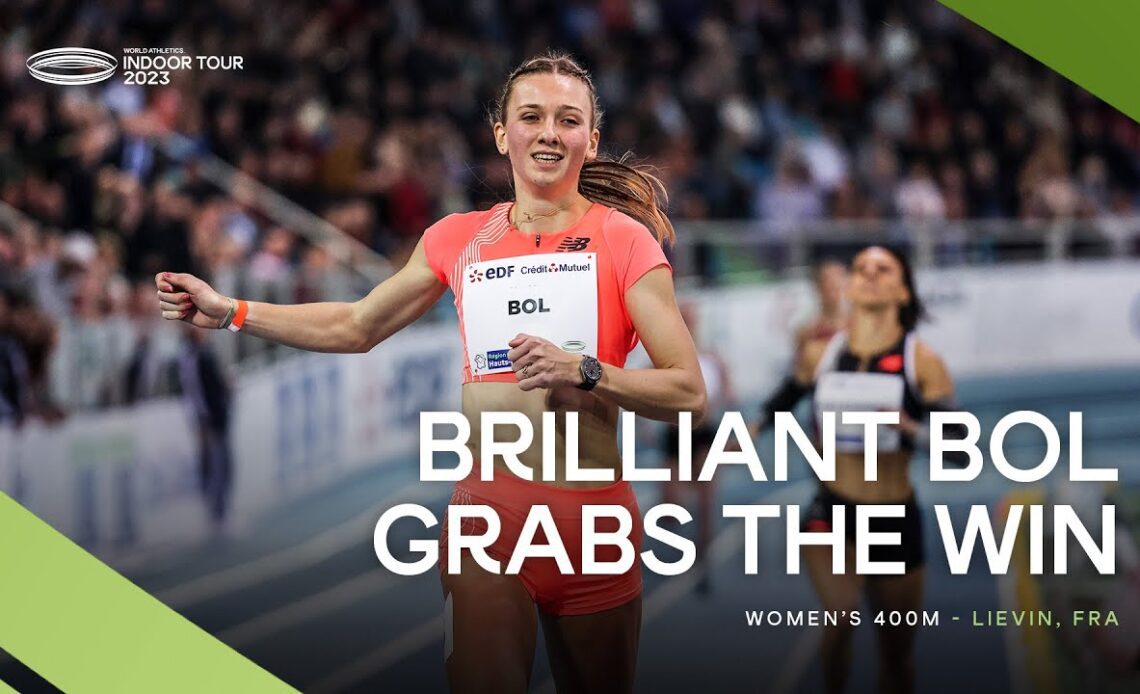 50.22 for Femke Bol in Lievin | World Indoor Tour 2023