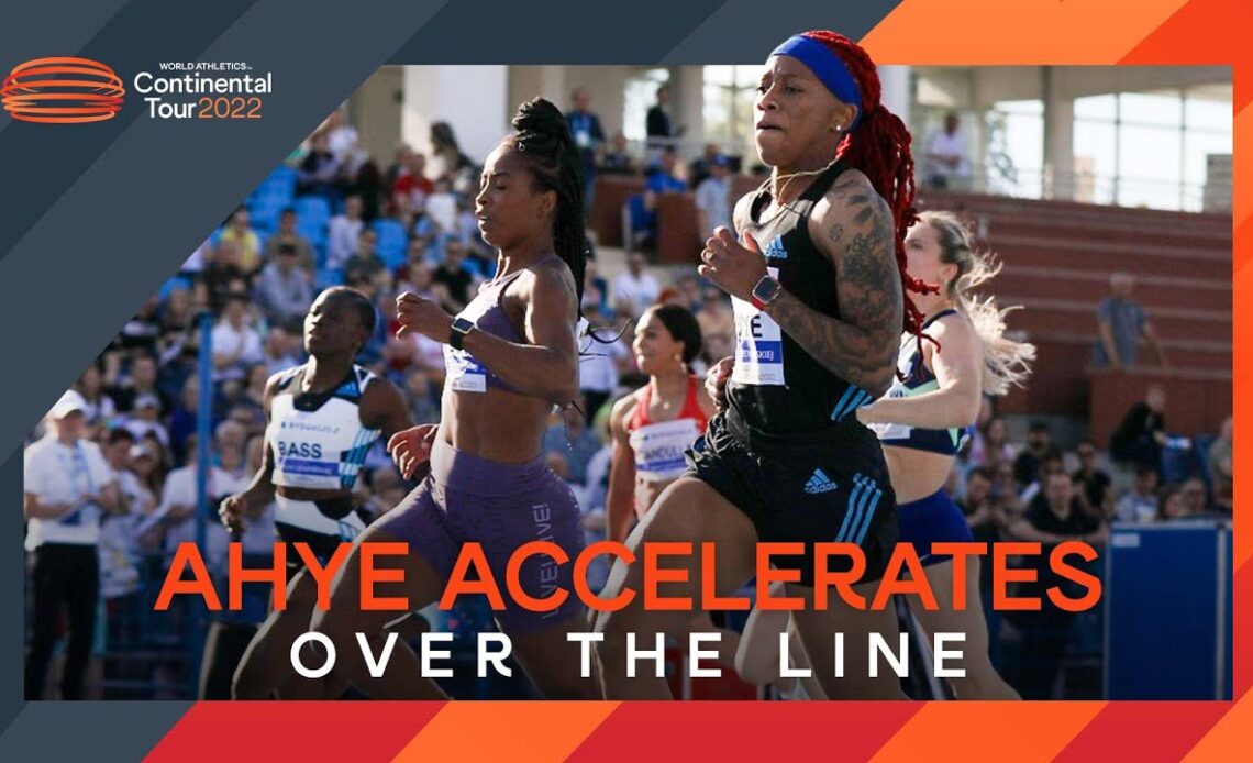 Ahye breaks meeting record with 11.17 | Continental Tour Gold Bydgoszcz 2022
