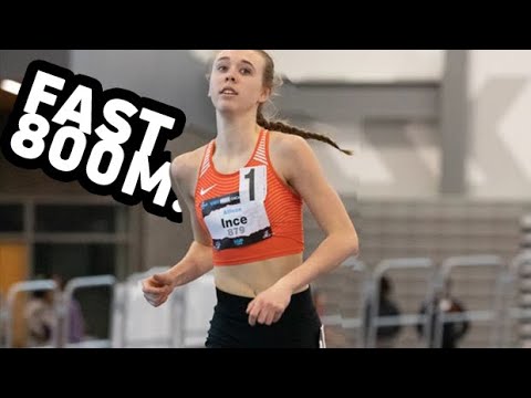 Allison Ince Hammers Fast 800m In 2:07!