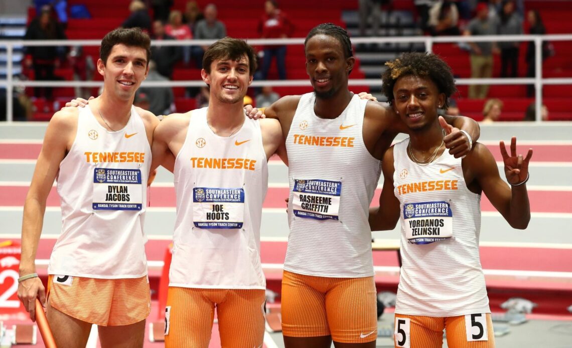 DMR Title Highlights Three Day 1 Medals At SEC Indoor Championships