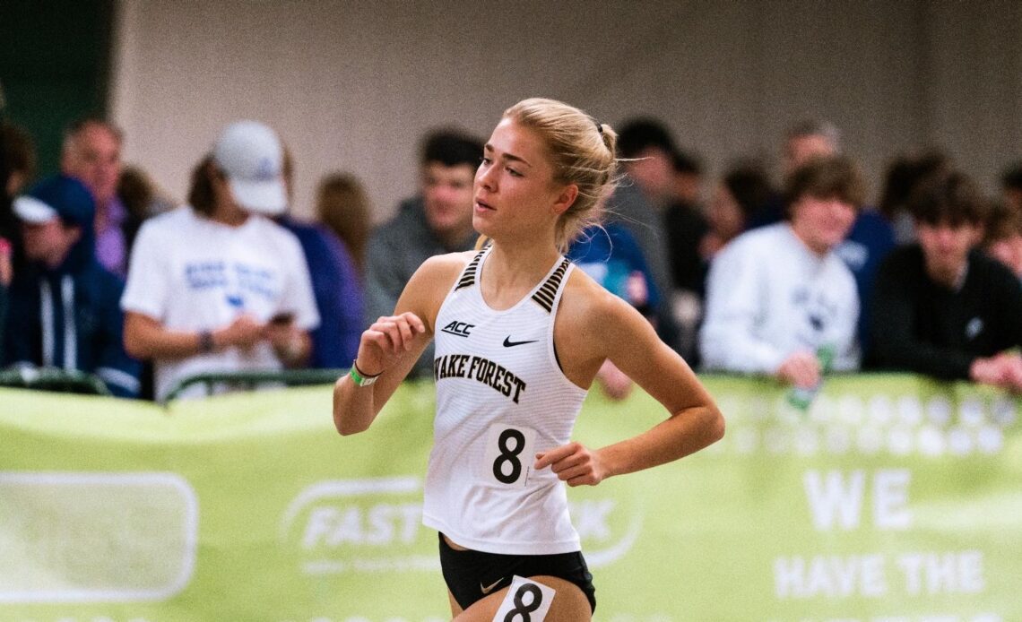 Deacs in Contention for Team Title After Opening Day of 2023 ACC Indoor Track & Field Championships