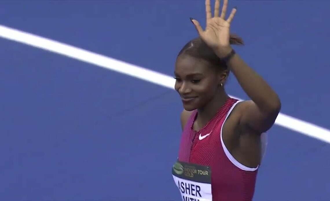 Dina Asher-Smith Breaks Her Own British 60m Record, 7.03