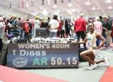 DyeStat.com - News - Florida's Talitha Diggs Takes Home American, Collegiate Indoor 400-Meter Records at SEC Championships