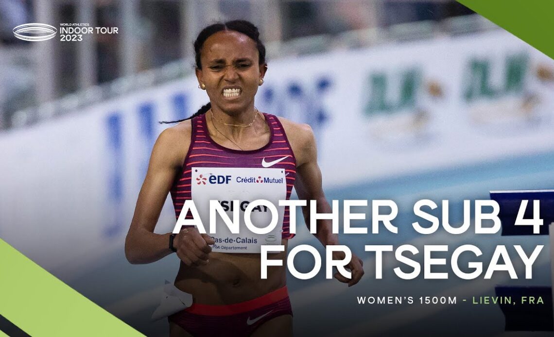 Gudaf Tsegay supreme over 1500m | World Indoor Tour