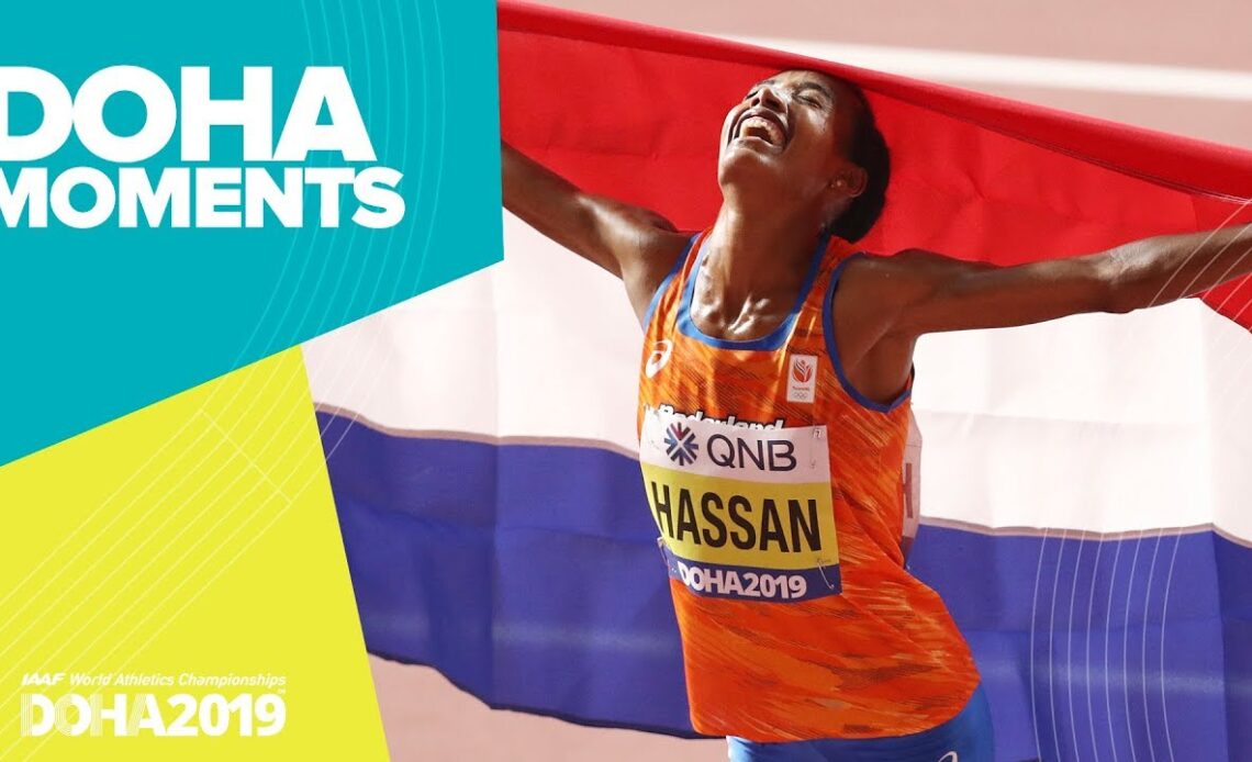 Hassan Wins 10,000m Gold | World Athletics Championships 2019 | Doha Moments