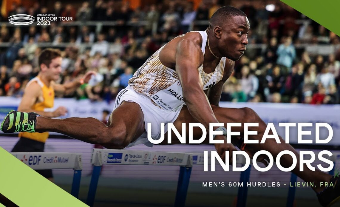 Holloway supreme in men's 60m hurdles | World Indoor Tour 2023