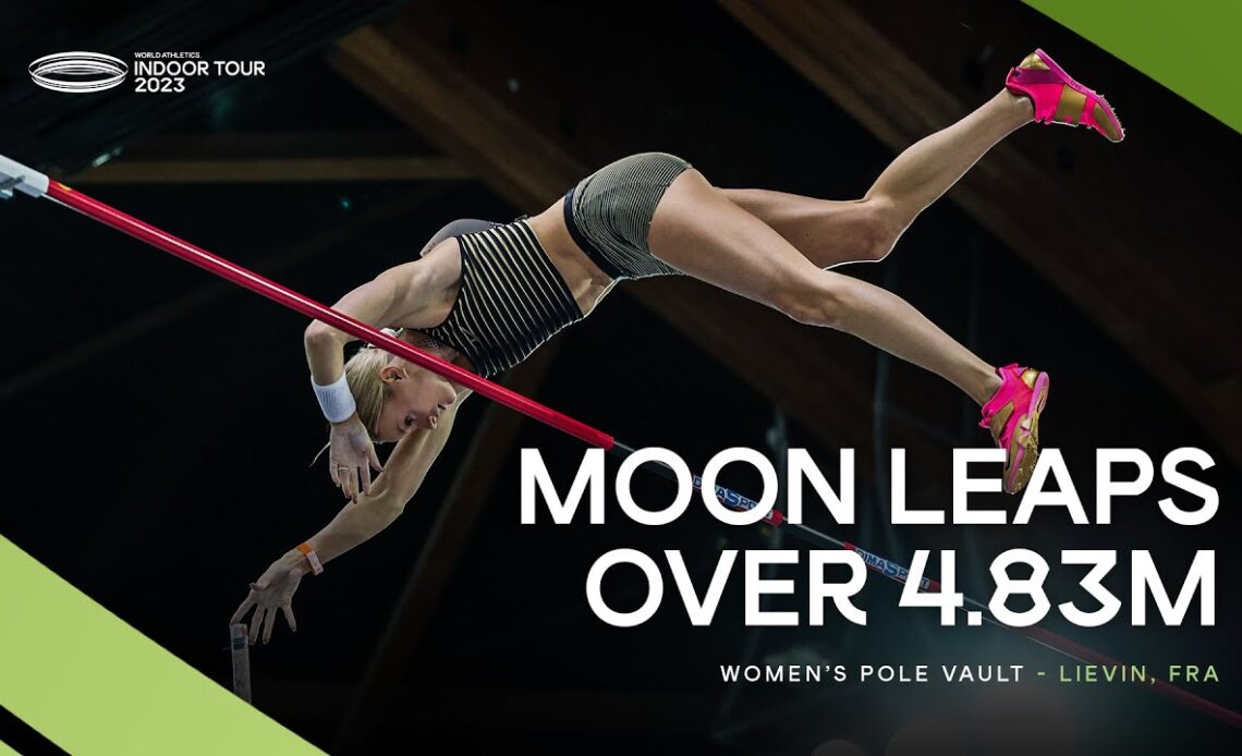 Katie Moon shines in Lievin | World Indoor Tour 2023