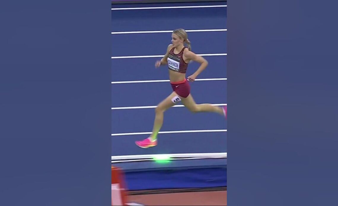 Keely Hodgkinson Does It Again, Sets British 800m Record #shorts