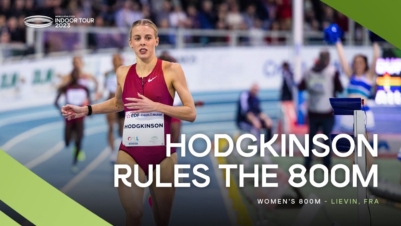 Keely Hodgkinson Runs World-leading 800m | World Indoor Tour 2023 - VCP ...