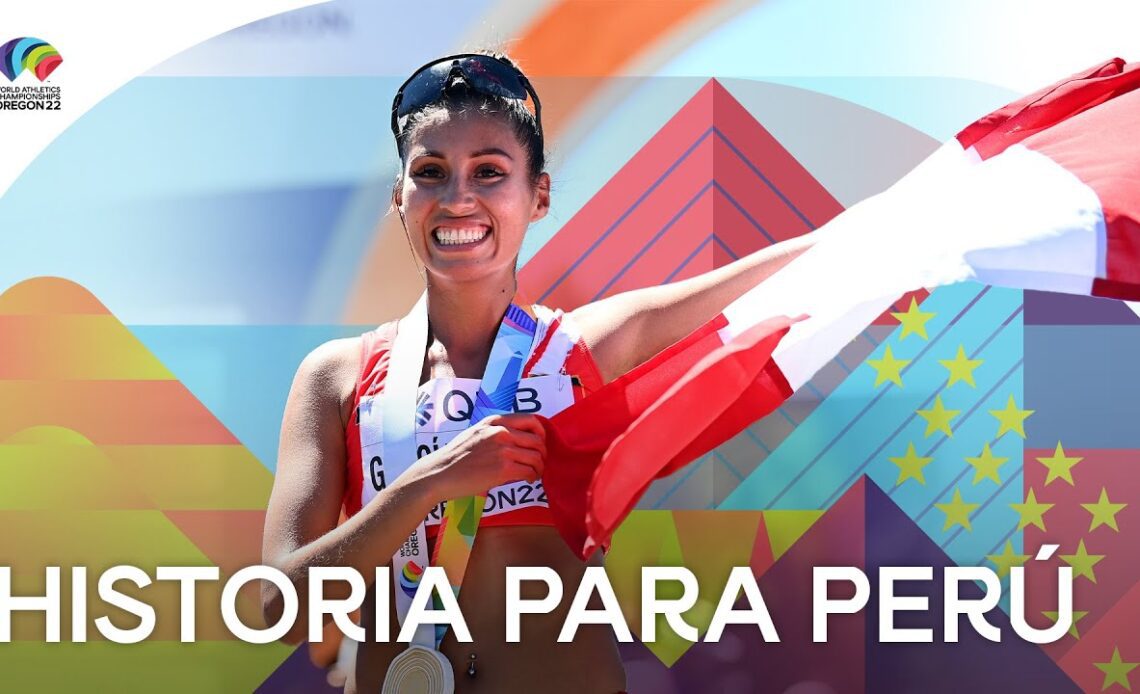 Kimberly García León wins historic world title for Peru | World Athletics Championships Oregon22