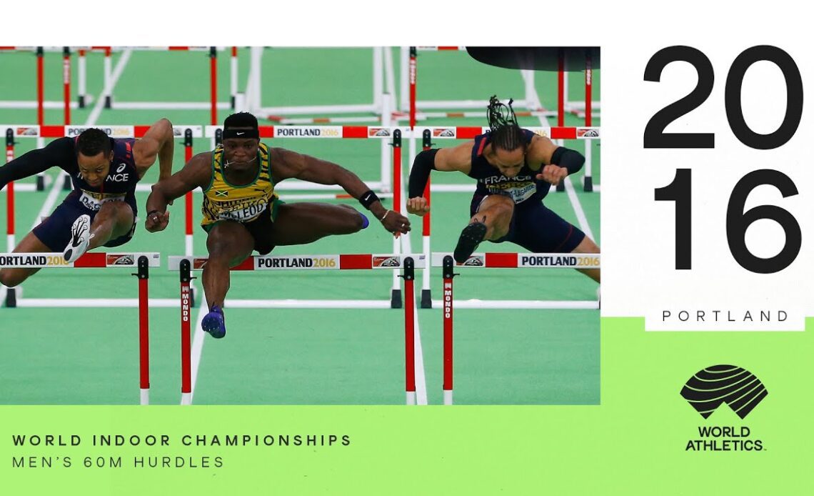 Men's 60m Hurdles Final | World Indoor Championships Portland 2016