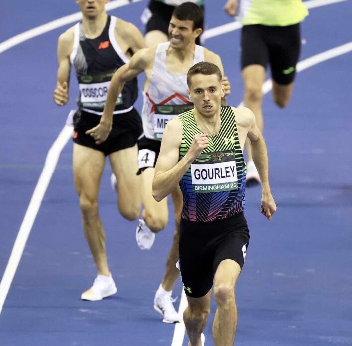 Neil Gourley takes Men's 1,500m in 3:32.48 NR at Birmingham WIT Final!