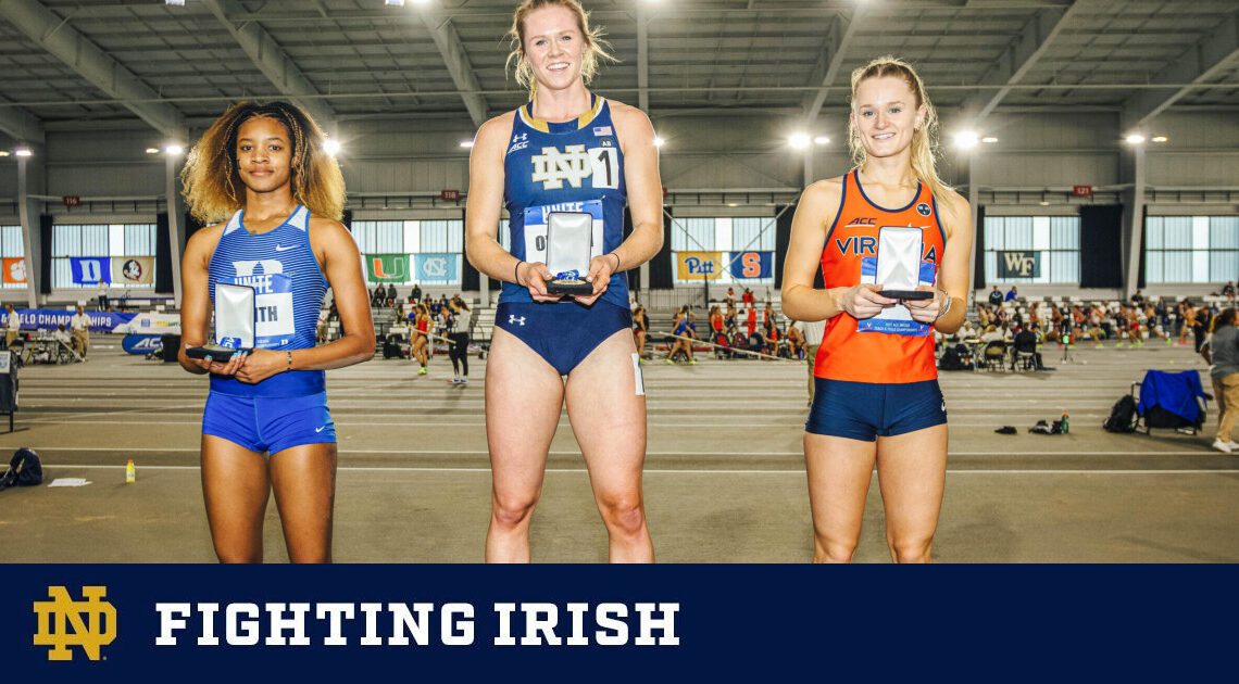O’Brien Wins Pentathlon on Day One of ACC Championships – Notre Dame Fighting Irish – Official Athletics Website