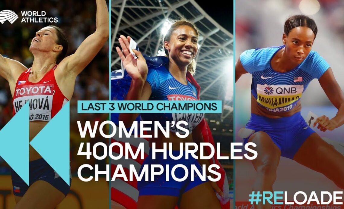 Relive crowning moments of 400m hurdles stars | Last Three World Champions