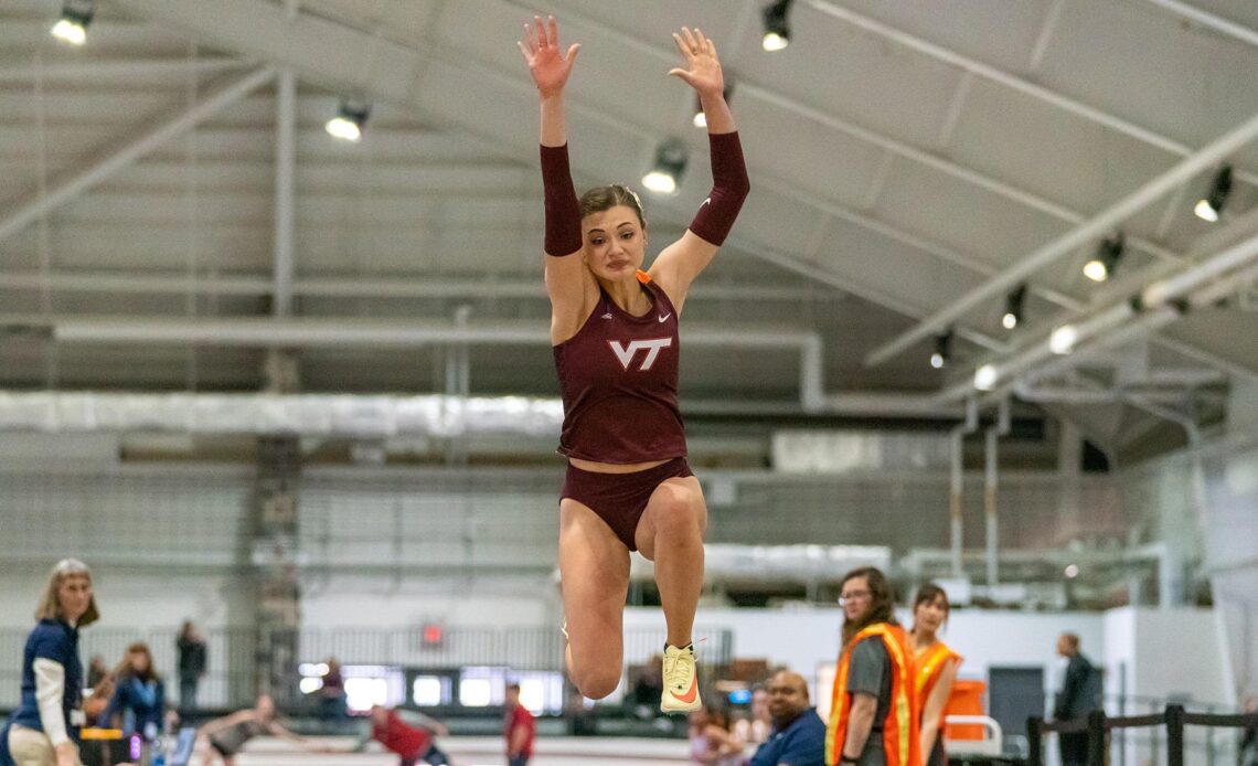 Tech closes regular indoor season in Blacksburg