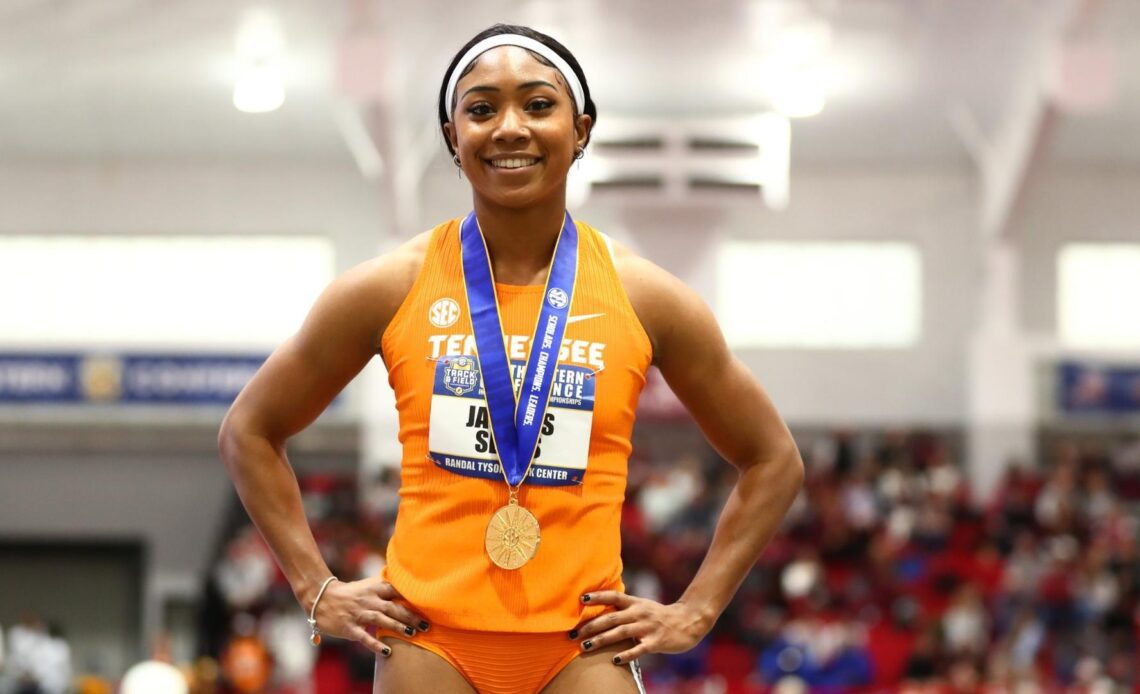 Tennessee Collects 10 Medals, Both Squads Finish Top-5 At SEC Indoor Championships