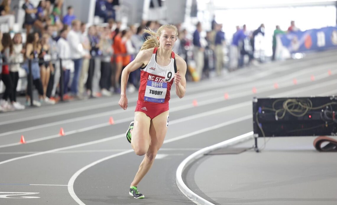 Tuohy claims ACC Individual Title on Final Day of ACC Indoor Championships