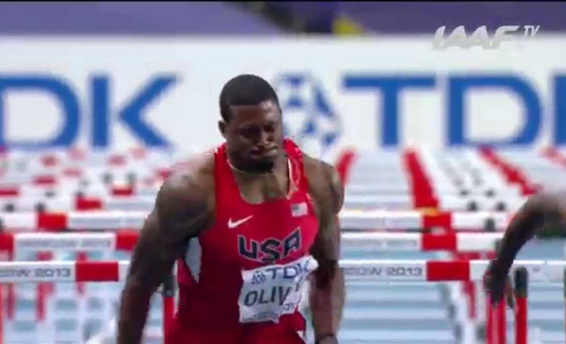Uncut - 110m Hurdles Men Final Moscow 2013
